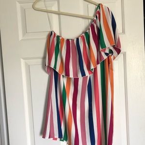 NWT one shoulder dress